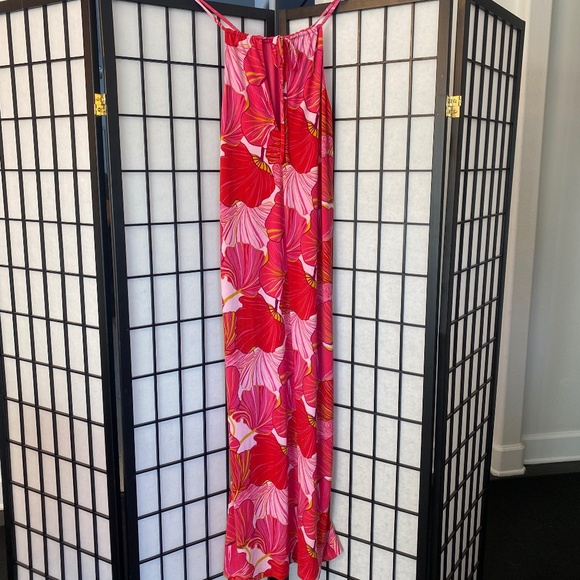 Trina Turk Milian Halter Dress Maxi - Picture 4 of 5